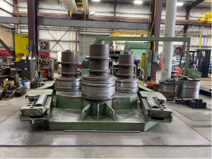 ROUNDO R-11S 3-Roll Double Pinch Hydraulic Angle Bending Roll – Year 1992