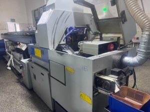 STAR SB-16 CNC Swiss Lathe with FMB MINIMAG 3200/A Bar Feeder NSK MS-2208 RA 8000rpm high Speed Milling Drilling — Year 2005