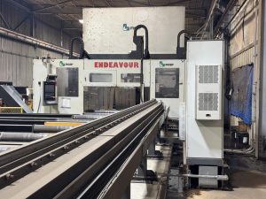 Ficep ENDEAVOUR 1204 DDRC CNC Drill & Band Sawing & Oxy-fuel Plasma Thermal Cutting System – Year 2017