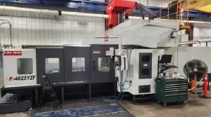 YAMA SEIKI AWEA LP 4025YZF CNC Double Column Bridge Type Vertical Machining Center – Year 2018