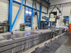 Zayer KMU 11000 CNC Bed Type Milling Machine 9.5 Meters – Year 1991