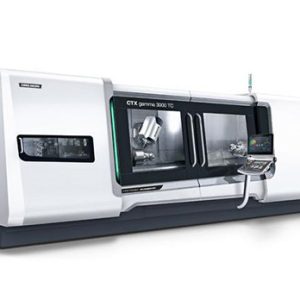 DMG MORI CTX gamma 3000 TC CNC Integrated Mill Turn Center MultiTasking Machine Suited to Machining of Long and Large-diameter Workpieces - Year 2024