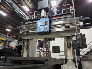 Doosan DCM 2740W CNC Double Column Bridge Type Gantry Vertical Machining Center – Year 2009