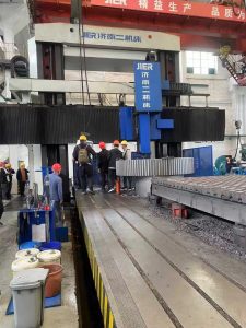 JIER MACHINE TOOL GROUP Jinan No 2 CNC Double Column Bridge Type Gantry Milling Machine – Year 2007