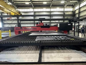 KINETIC K5000xmc Plasma Cutting System Combination Machine Plasma Cutting Milling & Drilling Systems – Year 2010