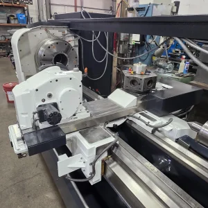 MAZAK M5N CNC Flat Bed BIG BORE Lathe Rebuilt - Year 2011