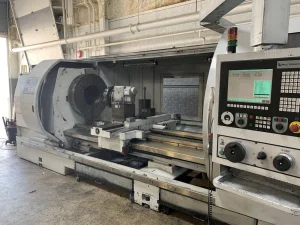 Milltronics ML40/160 Big Bore CNC Flat Bed Engine Lathe – Year 2010