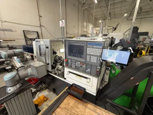 Okuma GENOS L250II-e CNC Lathe with Edge Technologies Rebel V-80 – Year 2018