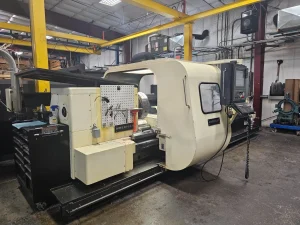 American UniTurn 3220W CNC Flat Bed Lathe Completely Re-Manufactured 2007
