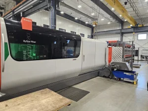 Bystronic Bystar 4020 Fiber 15000 Laser CNC 15kW Laser Machine with ByTrans 4020 Extended Automation – Year 2021