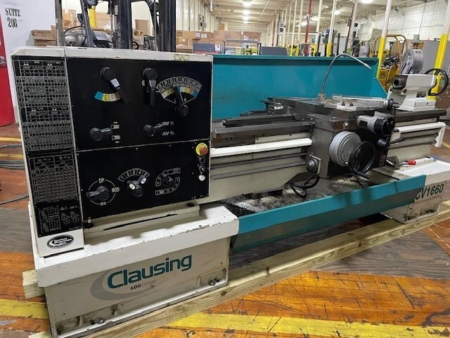 Industrial Insights: How to Spot Quality in Pre-Owned, Used, Secondhand, Surplus CNC Equipment Before Purchase CLAUSING COLCHESTER CV1660 Precision Geared Head Engine Lathe made in UK