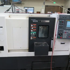 Hyundai Wia E160A CNC Lathe with LNS ECO LOAD S2 Bar feeder - Year 2015