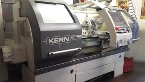 Kern DMT CD 402 CNC Flat Bed Lathe – Year 2003