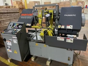 Marvel Spartan Series PA260EPC Dual Column Horizontal Band Saw – Year 2015