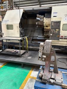 Mazak SLANT TURN 60N × 3000U CNC Heavy-Duty Lathe – Year 1991