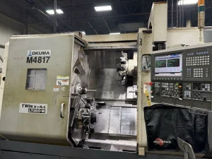 Okuma Twin Star LT300-M CNC Turning Center – Year 2006
