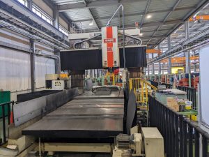 SNK RB-4VM CNC Double Column Bridge Type Vertical Machining Center – Year 2004