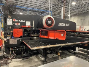 Amada EMK 3610NT CNC Turret Punch 33 Ton – Year 2007