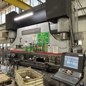 Cincinnati Maxform 350MX x 10 FT CNC Hydraulic Press Brake 350 Ton - Year 2007
