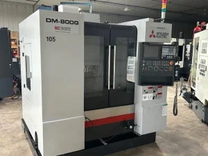 Mitsubishi DM 800-G CNC Vertical Machining Center with Graphite Package – Year 2015