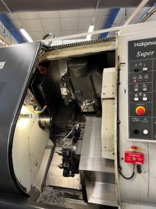 NAKAMURA-TOME SUPER NTJ CNC Turning Center with Iemca Master 880 MP-E Bar Feeder – Year 2006