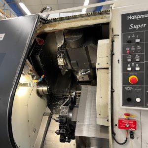 NAKAMURA-TOME SUPER NTJ CNC Turning Center with Iemca Master 880 MP-E Bar Feeder - Year 2006