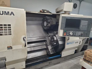 Okuma LU15 Impact CNC Twin Turret Turning Center – Year 2001