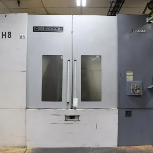 Okuma MB-8000H CNC Horizontal Machining Center - Year 2011