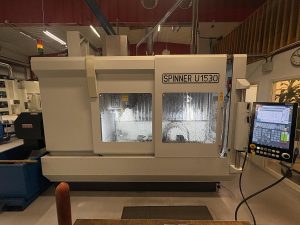 SPINNER U5-1530 Compact CNC 5-Axis Machining Center – Year 2022