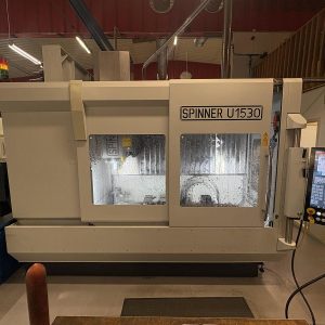 SPINNER U5-1530 Compact CNC 5-Axis Machining Center – Year 2022
