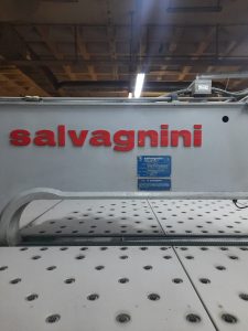 Salvagnini S4.SYS+P4.SYS Line Punches Shears and Bends Sheet Metal – Year 2003