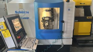 Schütte WU 305 Linear CNC 5-Axis Tool Grinding Total 2 Machines + Complete Production Shop