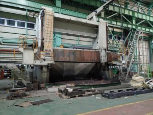 Shibaura VTL TD-55/60S NC – CNC Vertical Lathe Double Column 6.5 Meters – Retrofitted 2008