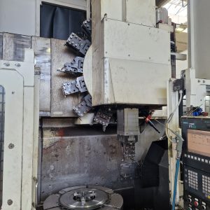 TOS HULIN SKQ 8 CNC Vertical Lathe - Retrofit 2017