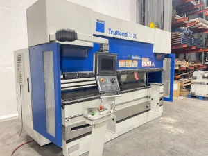 TRUMPF TRUBEND 3120 CNC Press Brake 132 Ton 4-Axis – Year 2007