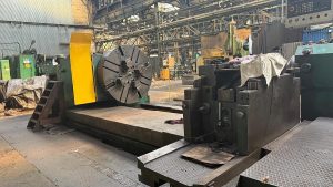 Tokarka Poreba TCE-200×8000 CNC Heavy-Duty 8 Meters Lathe – Modernization 2015