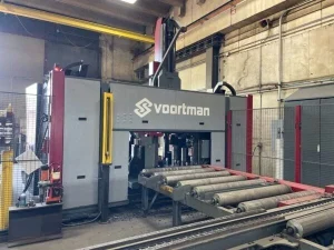 VOORTMAN V630 Beam 3 Drill Drilling Line with VB1250 Saw – Year 2015