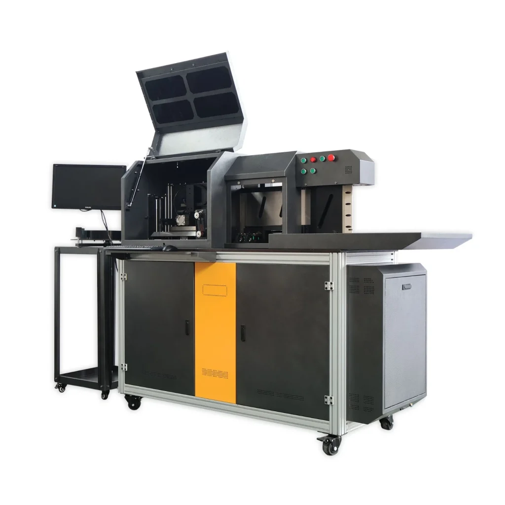 What is Multifunction Auto CNC Metal Channel Letter Notching Flanging Bending Machine?