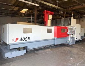 AWEA LP4025 CNC Double Column Bridge Type Vertical Machining Center 4 Meters – Year 2004