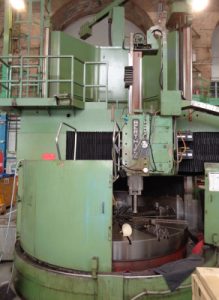 Berthiez TFM 250 N CNC Vertical Turret Lathe – Year 1982