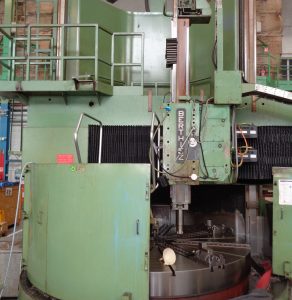 Berthiez TFM 250 N CNC Vertical Turret Lathe - Year 1982