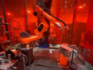 Carl Cloos Schweisstechnik QIROX QC2 CNC 7-Axis Robotic Welding System with Robo-Vent Filtration – Year 2021