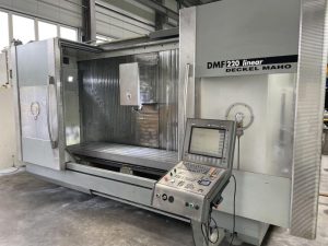 DECKEL MAHO DMF 220 Linear CNC Bed Type Milling Machine – Year 2008