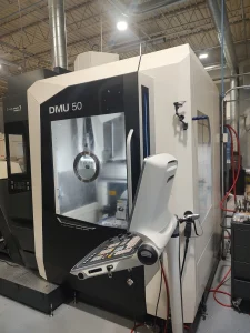 DMG MORI DMU 50 3rd Generation CNC 5 Axis Vertical Machining Center – Year 2022