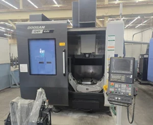 DN SOLUTIONS Doosan DVF-6500 CNC 5-Axis Vertical Machining Center – Year 2021