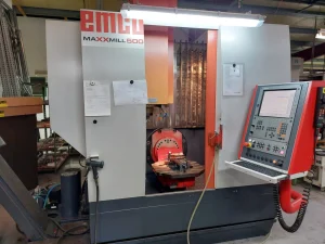 Emco MaxxMill 500 CNC 3+2 Vertical Machining Center – Year 2011