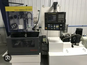 Fanuc Robocut Alpha a-0C CNC Wire-Cut Submerged EDM with 16-WC series NC Unit alpha – Year 1996