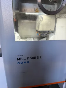 +GF Mikron Mill P 500 U D CNC 5-Axis Vertical Machining Center – Year 2023