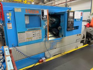 Mazak QTS Quick Turn Smart 350M CNC Lathe with C-Axis – Year 2011