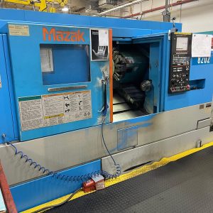 Mazak QTS Quick Turn Smart 350M CNC Lathe with C-Axis - Year 2011